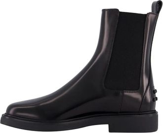 Tod's Tods Stiefel - Dames Gomma 20L Tronch.Elast. - Gr. 37 (EU) - in Schwarz - für Damen
