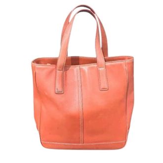Coach Pre-owned Tote Bags, female, Red, Size: ONE SIZE Pre-owned Leather Tote Bag 7787