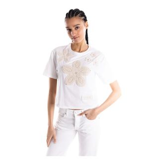 5 Progress Donna, Top, Bianco, S, new
