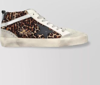 Golden Goose star patch high-top sneakers