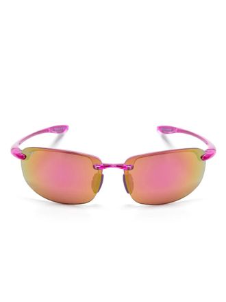 Maui Jim Hookipa sunglasses - unisex - Acetate - 64 - Pink