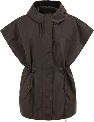 Max Mara Vests - Dames - Bodywarmers - Bruin - 3XS - Jassen