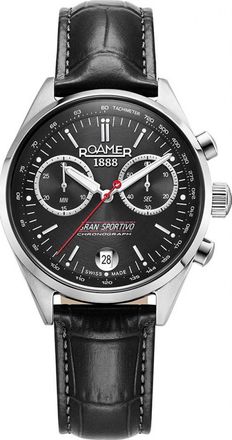 Roamer 978818-41-85-20 Mens Gran Sportivo Watch and Strap Gift Set - Silver - One Size