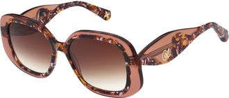 Christian Lacroix CL5135 104 Womens Sunglasses Brown Size 54