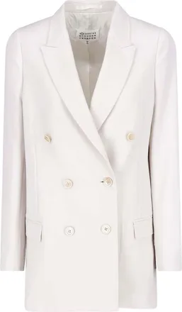 Maison Margiela Blazer Doppiopetto In Lana