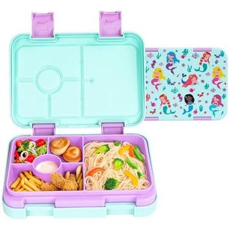 OEM Bento Box Per Adulti Con 5 Scomparti Separati, A Prova Di Perdite E Senza Bpa, Ideale Per Il Pranzo Quotidiano, Gli Spuntini E I Viaggi
