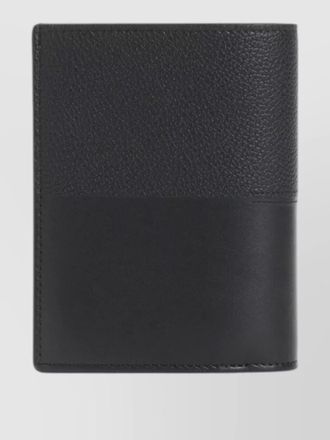 Loewe compact duet bifold leather card wallet