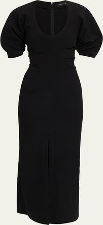 Proenza Schouler Clarissa Dress in Bi-Stretch Cotton Nylon