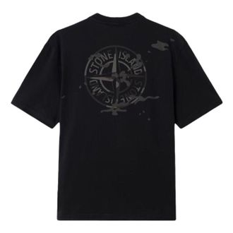Stone Island 2100001 Camo Compass T-Shirt Black L1S152100001S0E14V0029