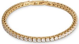 Coeur de Lion Tennis Bracelet Crystal Bracelet in Gold at Nordstrom