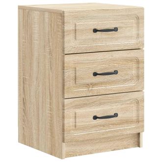 vidaXL Armario De Noche Con Caj&oacute;n Roble Sonoma 43 X 41 X 63,5 Cm Vidaxl