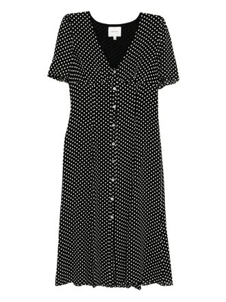 Reformation Lise dress - women - Viscose - 12 - Black