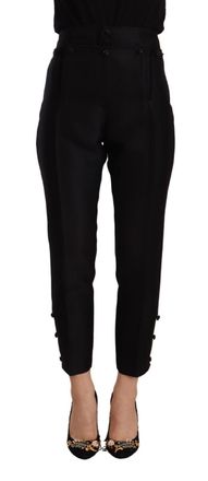 Dsquared2 Dsquared&sup2; Wool High Waist Skinny Women Womens Pants