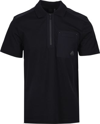 Moose Knuckles Mens DALON POLO BLACK Cotton - Size X-Large