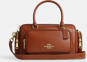 Coach Rowan Satchel Bag With Pockets