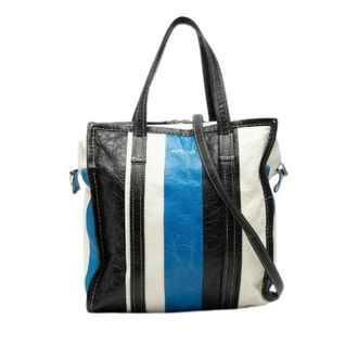 Balenciaga Pre-owned Tote Bags, female, Multicolor, Size: ONE SIZE Pre-owned Bazar Shopper S Leather 2way Bag