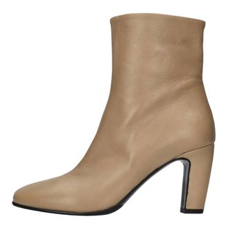 Strategia F.Zhaira Enkellaars - Dames - Schoenen - Beige - Maat: 36 EU Leer