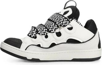 Lanvin Curb Sneakers Bicolor - Dames - Sneakers - Veelkleurig - 41 EU - Leer - Schoenen