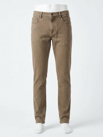 Faherty Stretch Terry 5-Pocket Pant In Driftwood