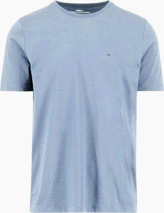 Fynch-Hatton Mens FYNCH-HATTON T-SHIRT NEW BREEZE - Blue - Size: 38