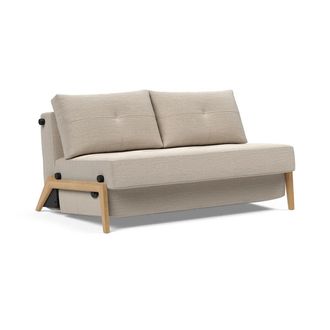 Innovation Cubed 140 Schlafsofa, 98 x 148 cm, Eiche / sand (612 Blida)