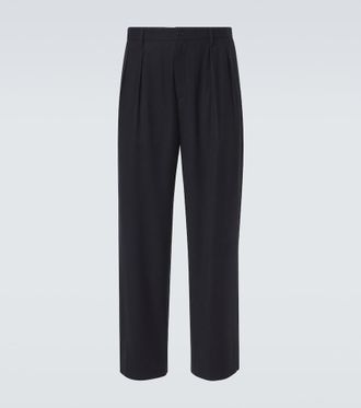 Giorgio Armani x Alanui wool straight pants