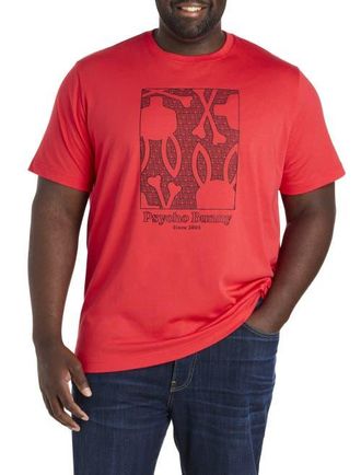 Psycho Bunny Big & Tall Glenn Graphic Tee in Bittersweet at Nordstrom, Size 2X Big