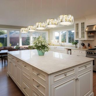 Globo Lighting Lampada a sospensione lampada a sospensione lampada da soggiorno lampada da sala da pranzo lampada da cucina, metallo vetro cristalli acrilico cromo