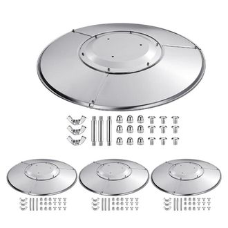OEM Cubierta De Acero Inoxidable Para Calentador 4 + 1