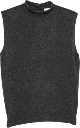 Max Mara Mmlastrale - Dames - Tops zonder mouwen - Grijs - S - Tops