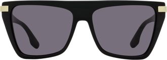 Victoria Beckham VB684S Tapered Rectangle Sunglasses - Black