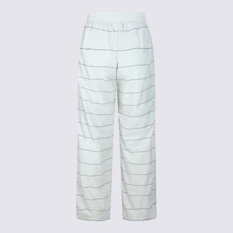 Balenciaga Mens Trousers Dirty White _pa