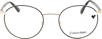 Calvin Klein CK23106N Round Metal Eyeglasses - Black