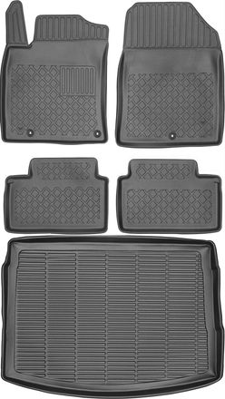 OEM Juego De Alfombrillas Para Coche Y Maletero Para Kia Ceed Iii Hatchback (2018)
