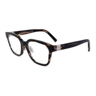 Givenchy GV50040F053 Square Full-Rim Havana Frame Eyeglasses - Brown