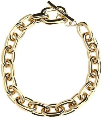 Paco Rabanne XL Link Ketting - Dames - Kettingen - Geel - ONE Size - Accessoires