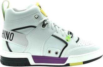 Moschino Verbeter je Sneaker Stijl - Heren - Sneakers - Wit - 40 EU - Schoenen