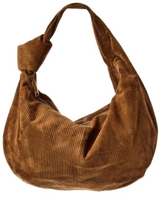 Bottega Veneta Bv Jodie Medium Suede Hobo Bag