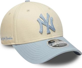 New Era Unisex Baseball Cap 9forty M-Crown Cream Cotton Hat