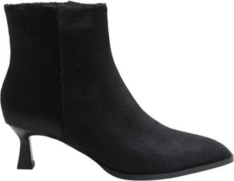 Lola Cruz Enkellaars - Dames - Laarzen met Hak - Zwart - 37 EU - Schoenen