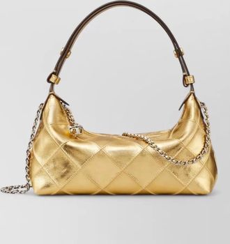 Tory Burch camera lamb leather shoulder bag