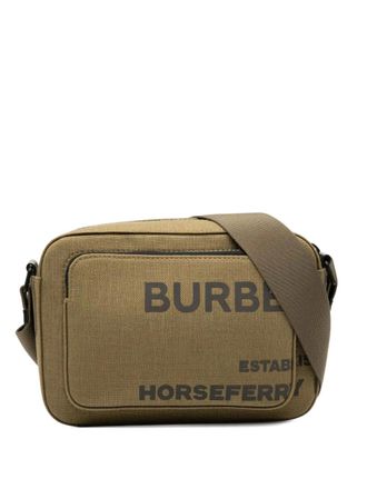 Burberry 2018-2023 Canvas Paddy crossbodytas - Bruin