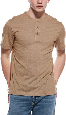 Weatherproof Vintage Weatherproof Vintage Sueded Micro Stripe Henley T-Shirt