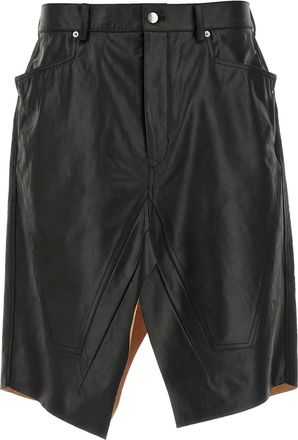 Rick Owens Slivered skirt - Black