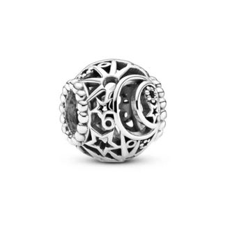 Pandora Openwork Sun, Stars & Moon Charm