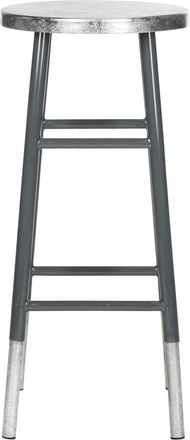 Safavieh Taburete de bar en hierro plateado