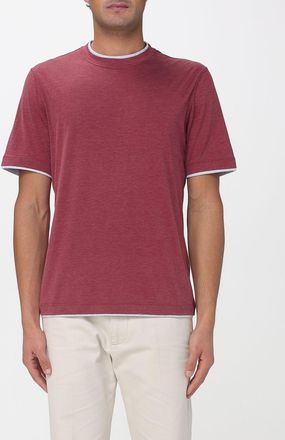 Brunello Cucinelli T-Shirt BRUNELLO CUCINELLI Men color Red
