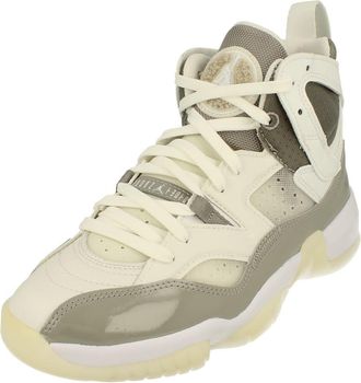 Nike Jumpman Two Trey Womens Shoes (DR9631-002, Medium Grey/Summit White/White), Medium Grey/Summit White/White, 8 UK, DV1163-100