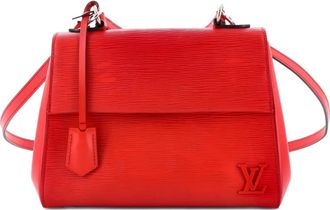 Louis Vuitton Cluny Top Handle Bag Epi Leather BB satchel - Rood