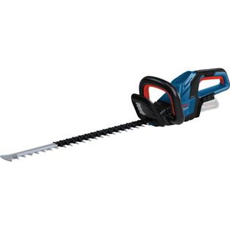 Bosch GHE 18V-60 + Borsa Portafoglie - Tagliasiepi a Batteria 18 V, Lama 60 cm